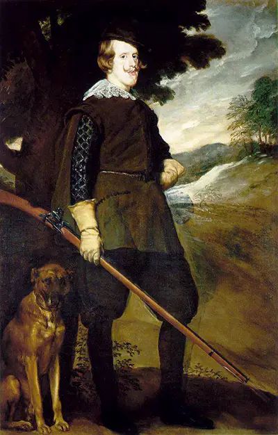 King Philip IV as a Huntsman Diego Velazquez
